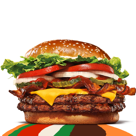 Double Bacon & Cheese Whopper