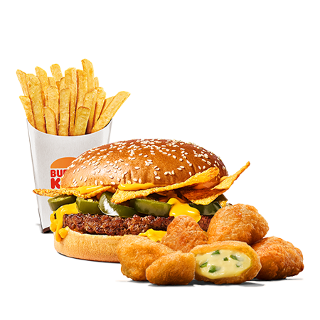 Cheesy Burger Menu