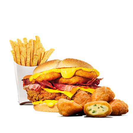 Sir Bacon Burger Menu