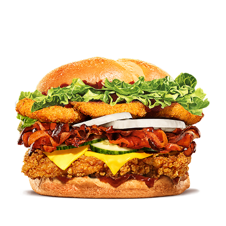 Summer Crunch Chicken Burger