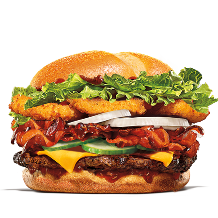 Summer Crunch Beef Burger