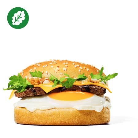 Breakfast Plant-Based Burger