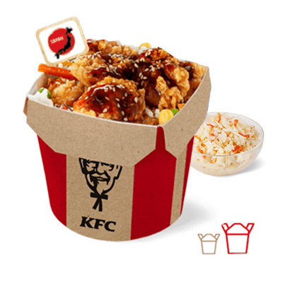 Rýže s bites grande Teriyaki Menu