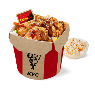 Rýže s bites standard Sweet Chilli Menu