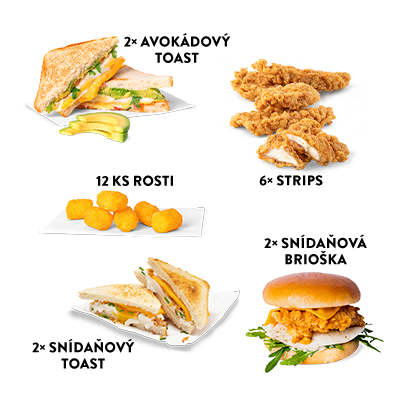 Snídaňový Catering pro 6