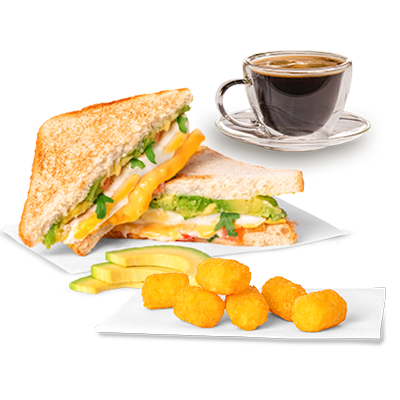 Avokádový toast menu - cena, propagace, dodávka