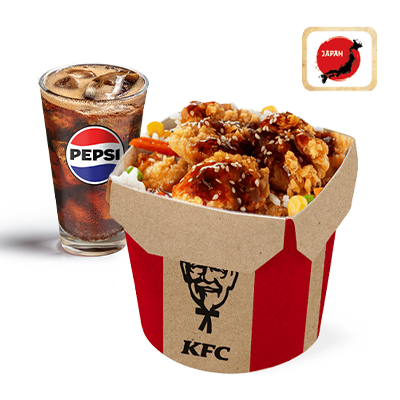 Rice with Bites standard Teriyaki Menu