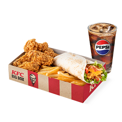 Twister cheese&bacon Box