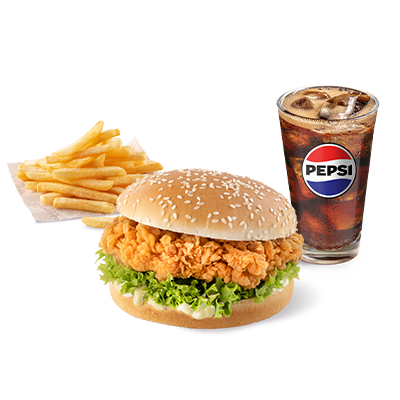 Zinger Menu - cena, propagace, dodávka