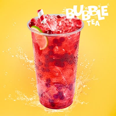 Bubble Tea Růžový Grep 500ml