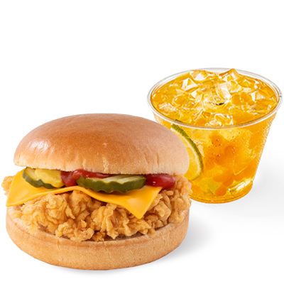 Cheeseburger + small Bubble Tea - price, promotions, delivery