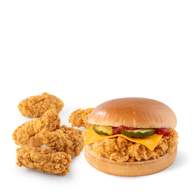 Hot Wings 5ks + Cheeseburger