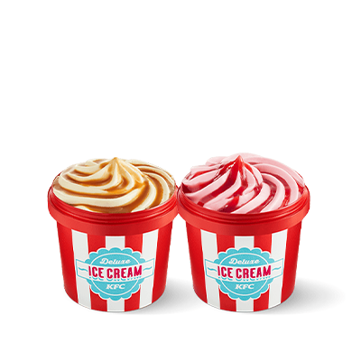 2x Ice cream 150ml
