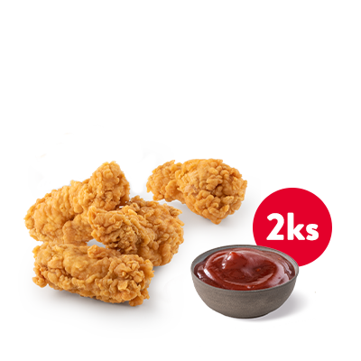 4 Hot Wings + 2 omáčky