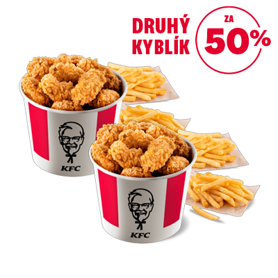 2x Kyblík 15 Hot Wings