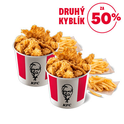 2x Kyblík Strips&Bites pro 2