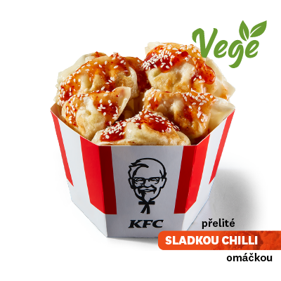 10ks Veggie taštiček se Sweet Chilli omáčkou
