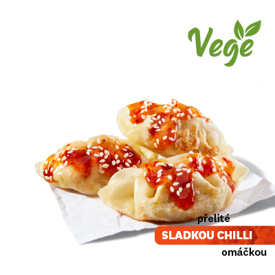 3pcs of Veggie dumplings with Sweet Chilli sauce - price, promotions, delivery