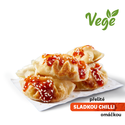 5ks Veggie taštiček se Sweet Chilli omáčkou
