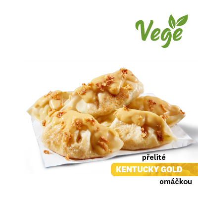 5ks Veggie taštiček s Kentucky Gold omáčkou