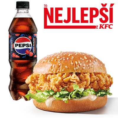 Zinger + Pepsi Zero Cherry 0,5l