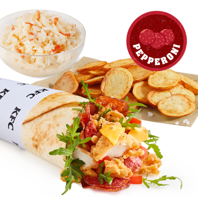 Twister Pepperoni Menu - price, promotions, delivery