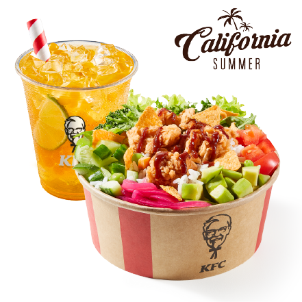Summer Poke Menu s Bubble tea - cena, propagace, dodávka
