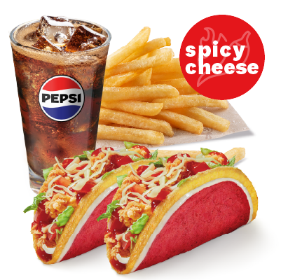 Spicy Cheese Taco Menu
