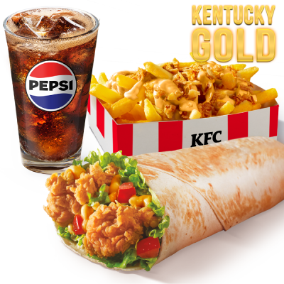 Kentucky Gold Twister Menu s kentucky hranolky - cena, propagace, dodávka