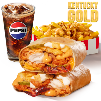 Kentucky Gold Wrapper Menu s kentucky hranolky - cena, propagace, dodávka