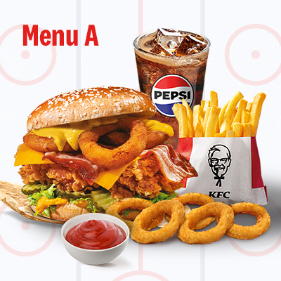 MENU A - price, promotions, delivery