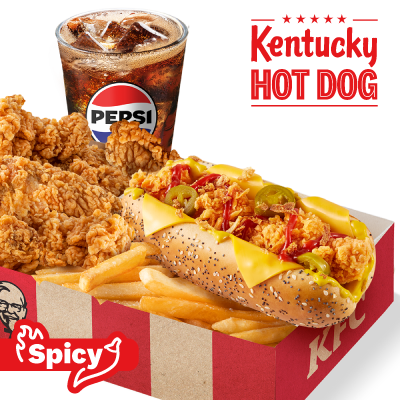 Kentucky Hot Dog Spicy Box