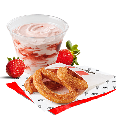 Churros 5pcs + dip + small shake