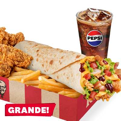 Twister Grande BBQ Bacon Box
