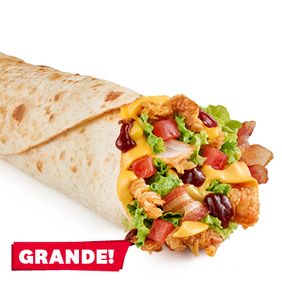 Twister Grande BBQ Bacon