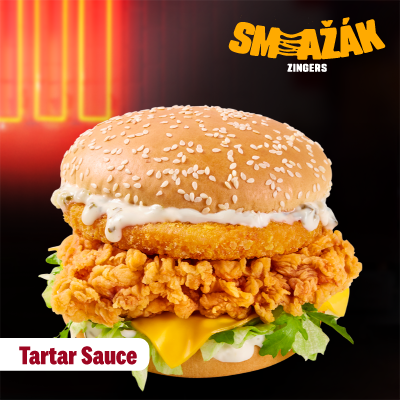 Smažák Zinger with Tartar Sauce - price, promotions, delivery