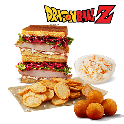 Teriyaki Katsu Sando Menu & Cheese Balls