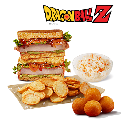 Spicy Teriyaki Katsu Sando Menu & Cheese Balls
