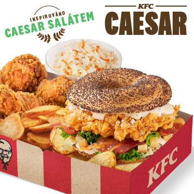 Caesar Bagel Box