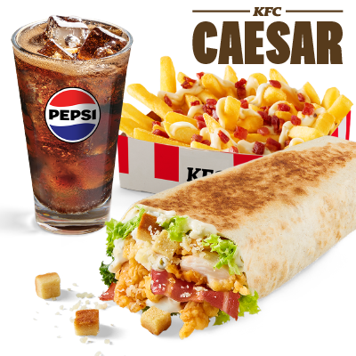 Caesar Maxi Twist menu s Caesar hranolky