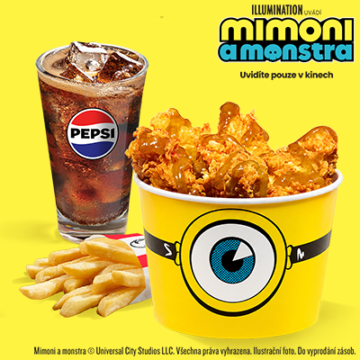 Mimoni kyblík 5x Strips Menu