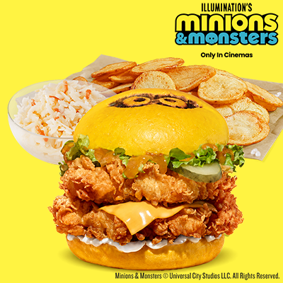 Minions Double Burger Menu - price, promotions, delivery