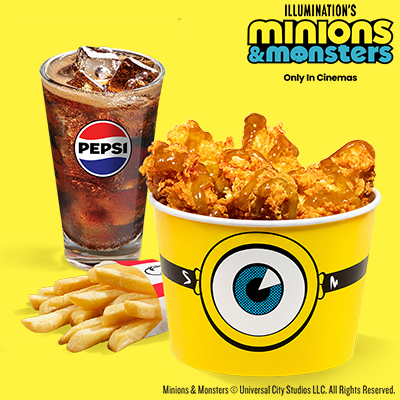 Minions Bucket 5x Strips Menu