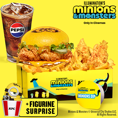 Minions Burger Box