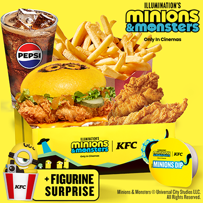 Minions Burger XL Box