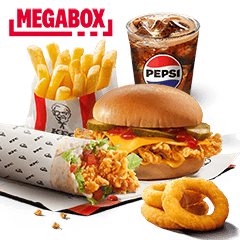 MEGA BOX Cheesburger & iTwist - price, promotions, delivery