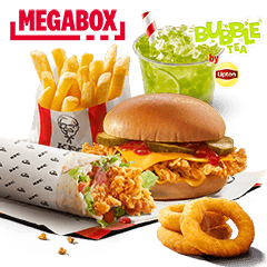 MEGA BOX Cheesburger & iTiwst & Bubble Tea - cena, promocje, dostawa