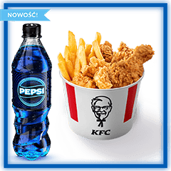 Classic Bucket for 1 with Pepsi Electric Blue - price, promotions, delivery