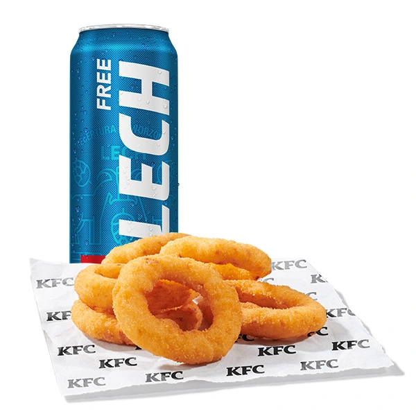 6x Onion Rings + Lech Free 0,0%
