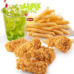 Hot Wings Zestaw z Bubble Tea - cena, promocje, dostawa